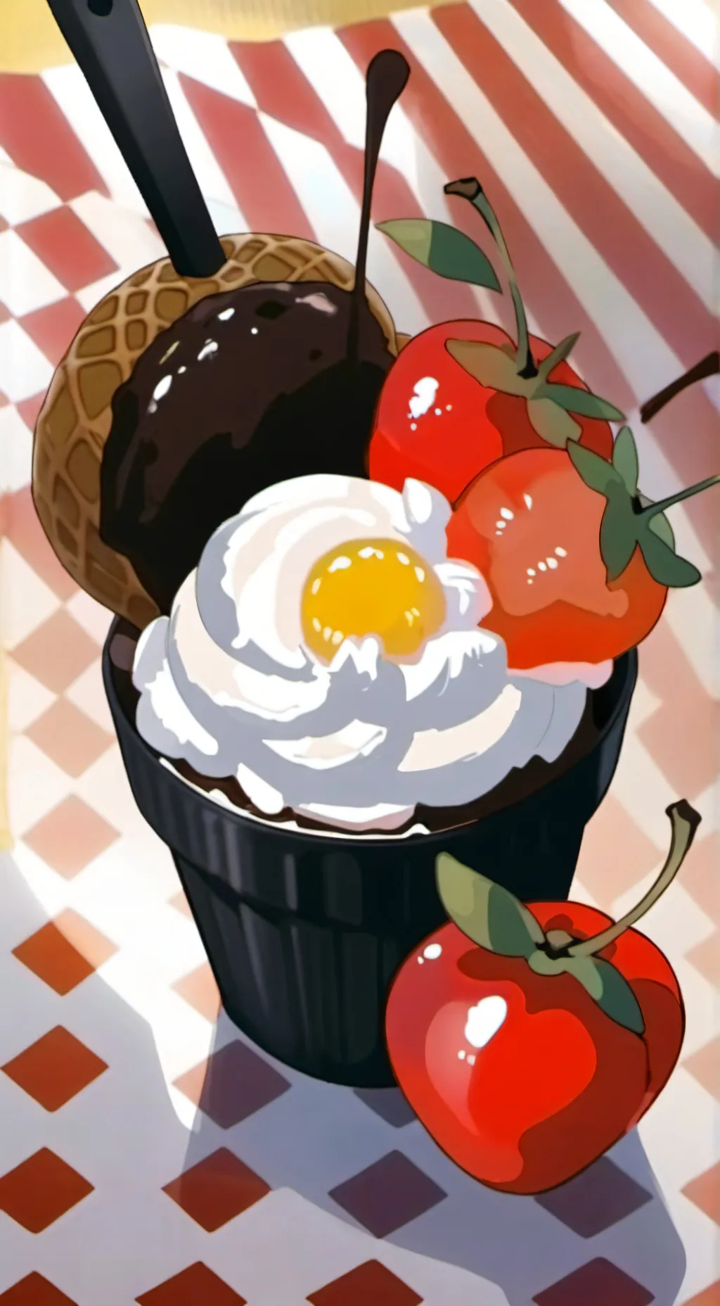 ai character: JJK {cooking} background