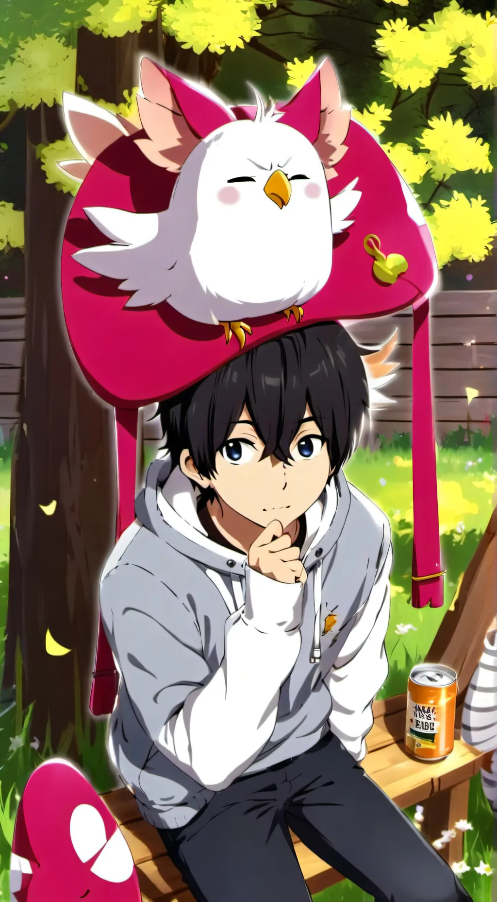 ai character: sprunki home alone background