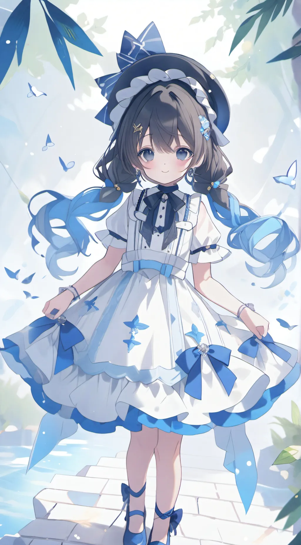 ai character: Vela background