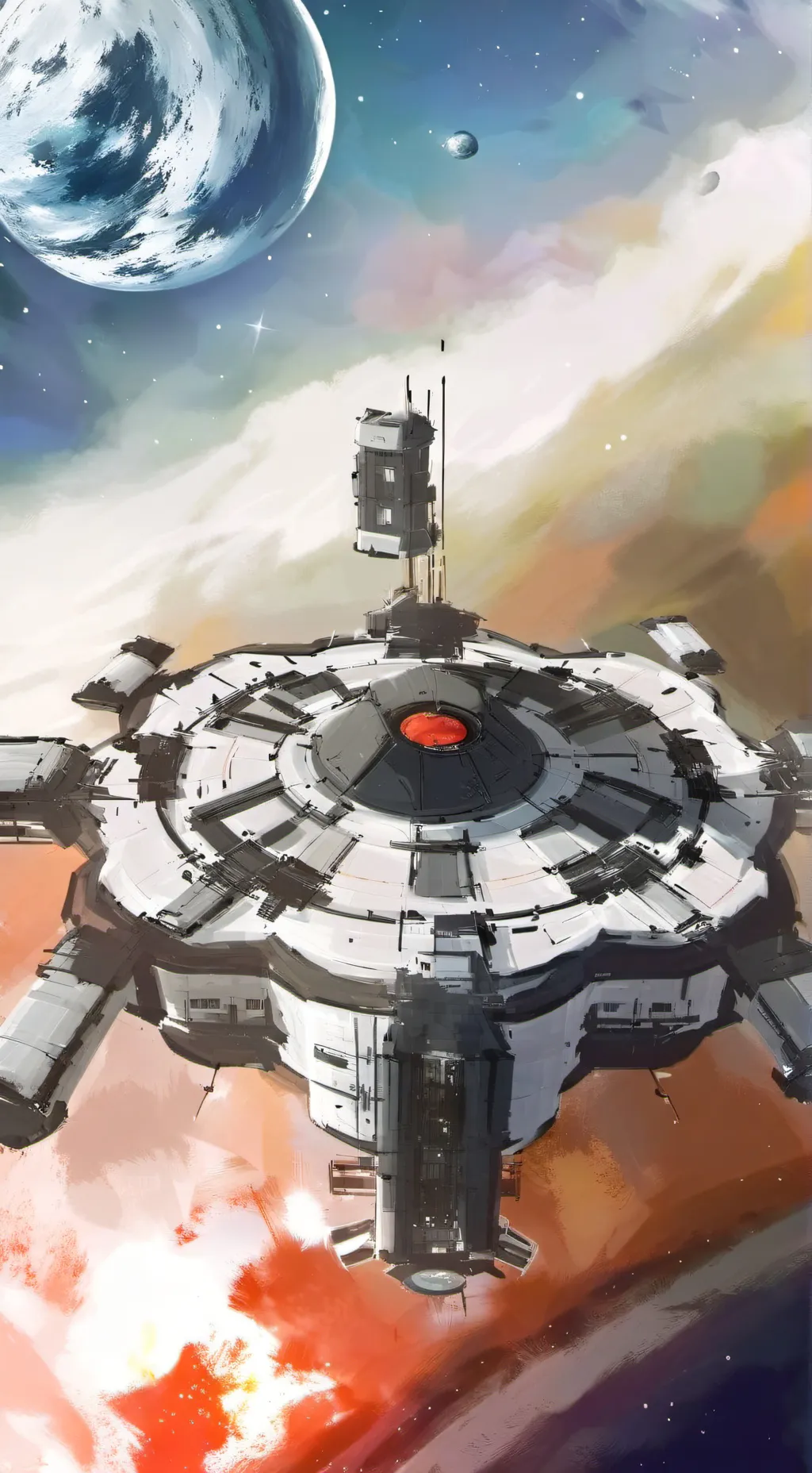 ai character: Space Agency Nine  background