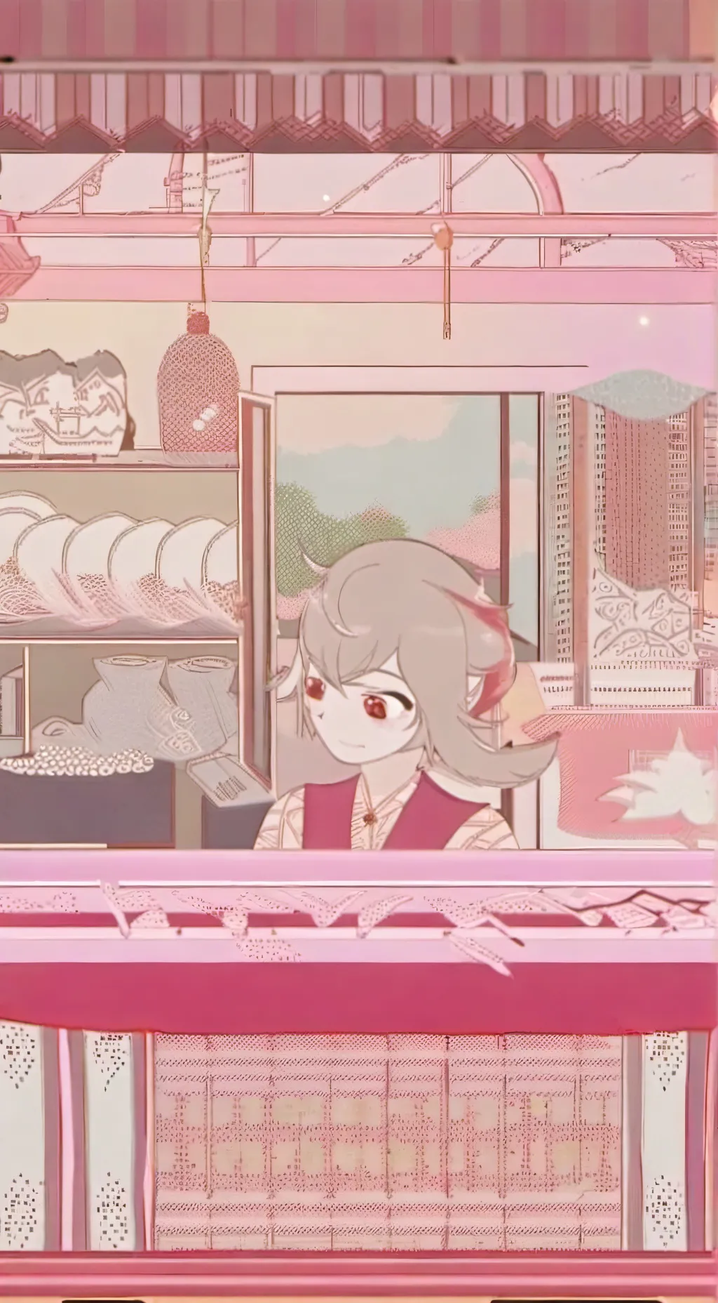 ai character: niña fpe background