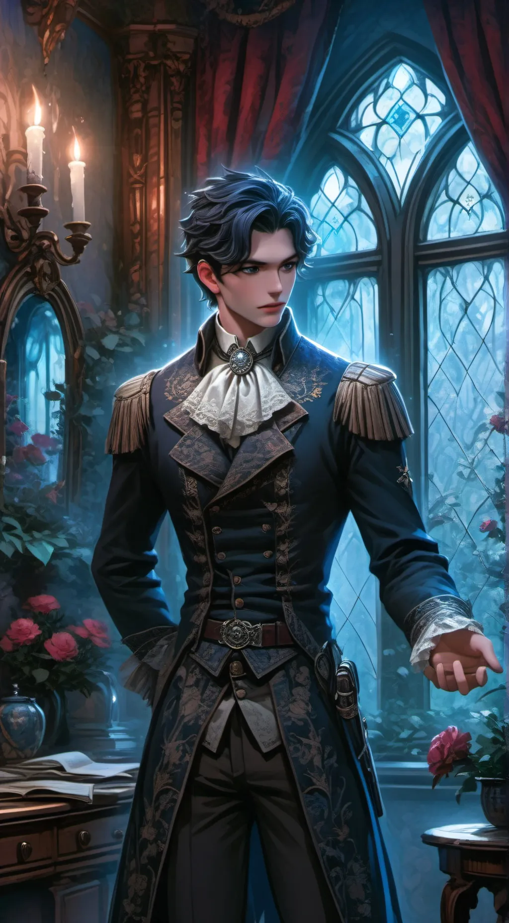 ai character: Morgan background