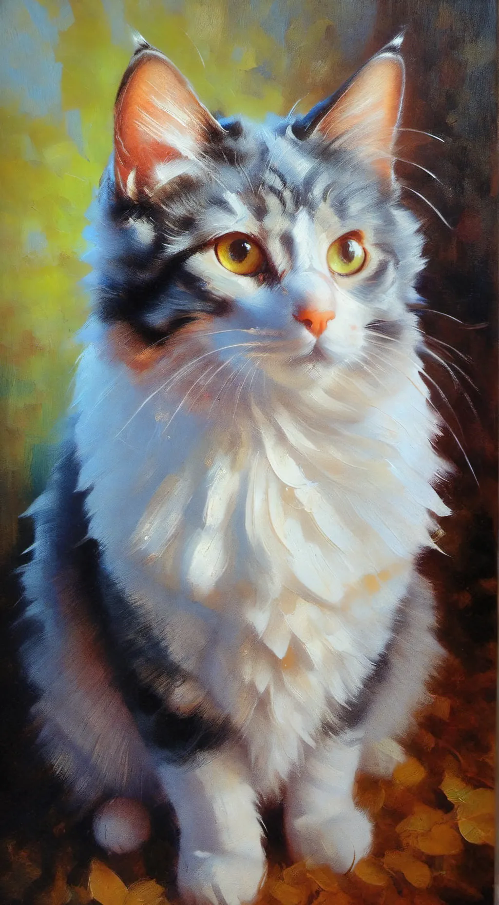 ai character: The cat background