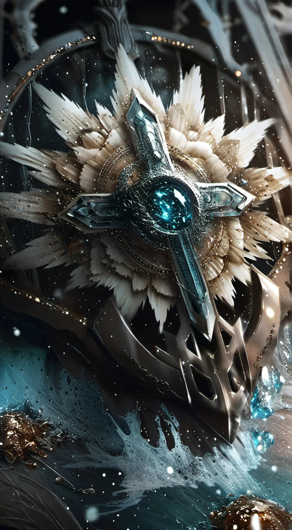 ai character: gati gat x GAt gre background