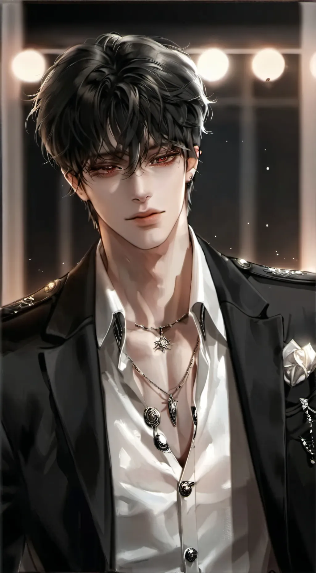 ai character: Liam✨🎀 background