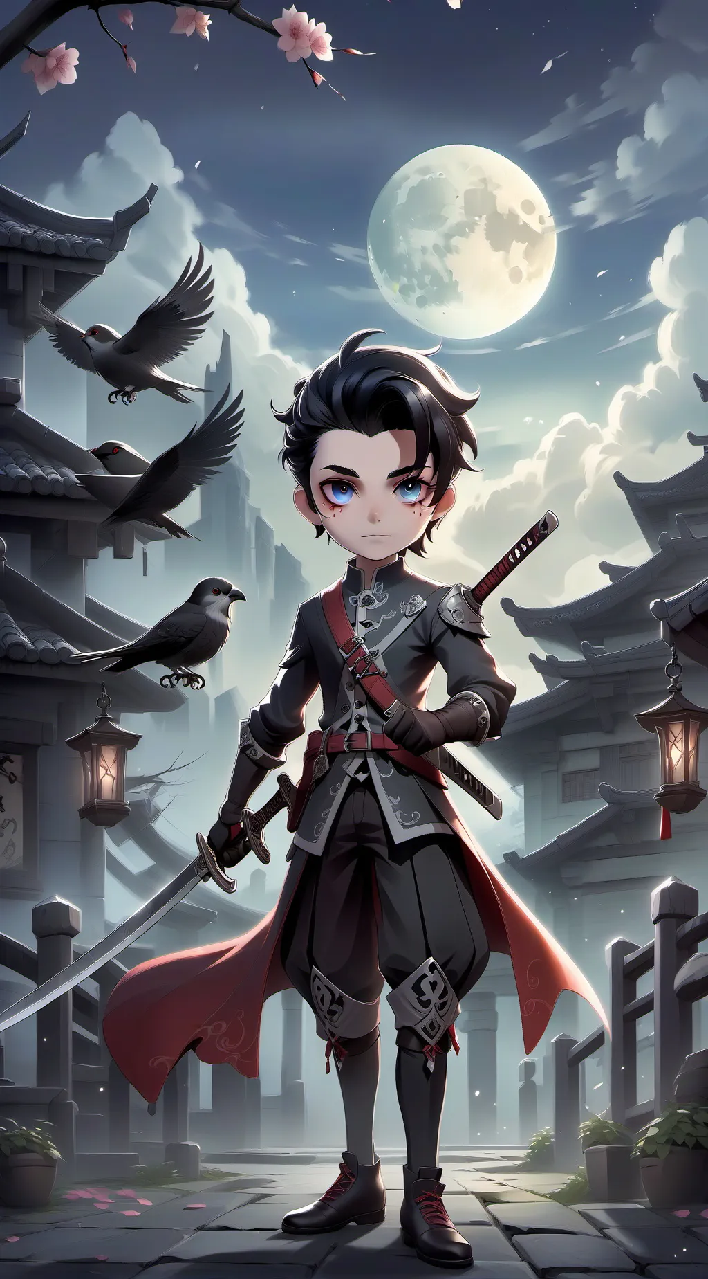 ai character: Liang Chen background