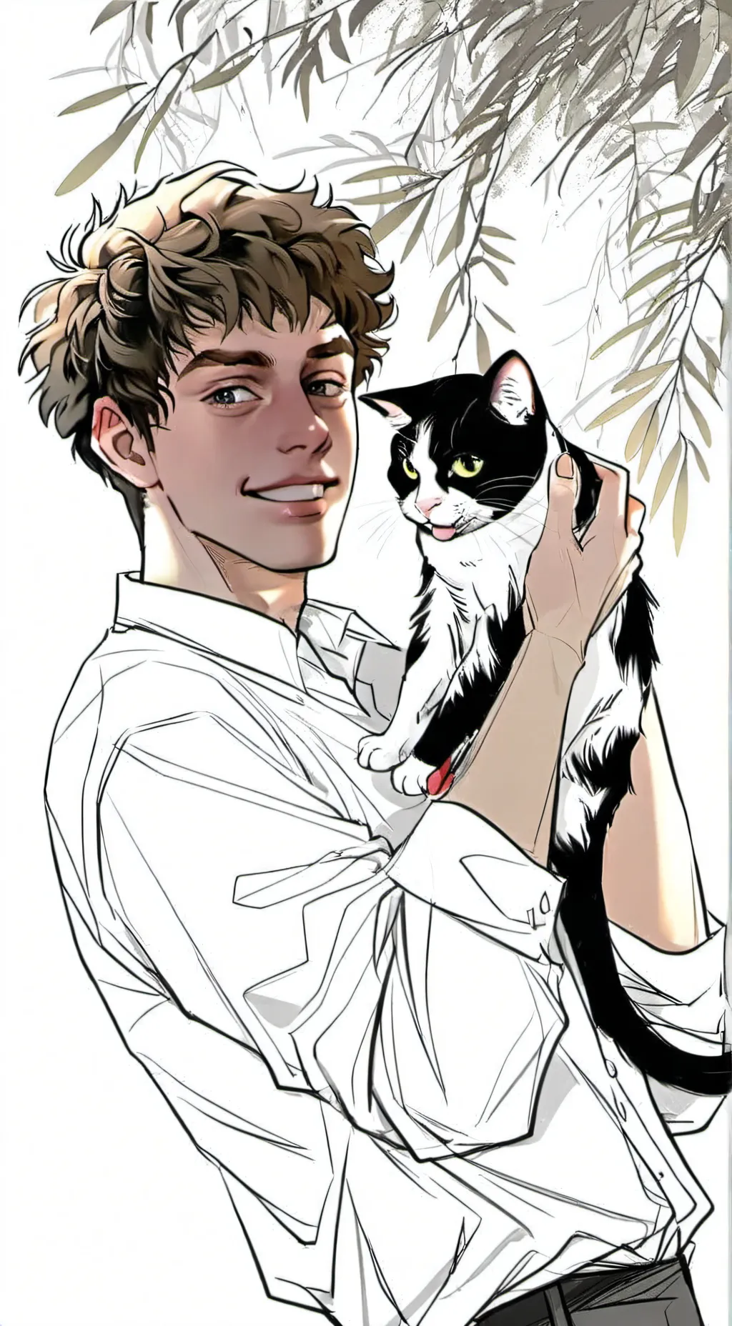 ai character: Dj background