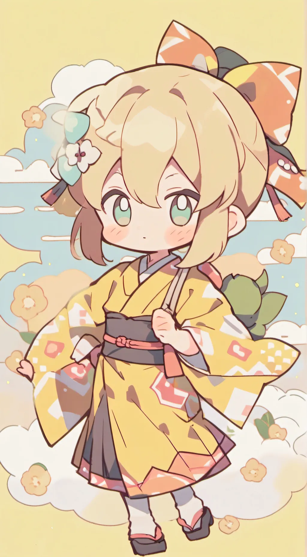 ai character: fiesta de pijamas  background