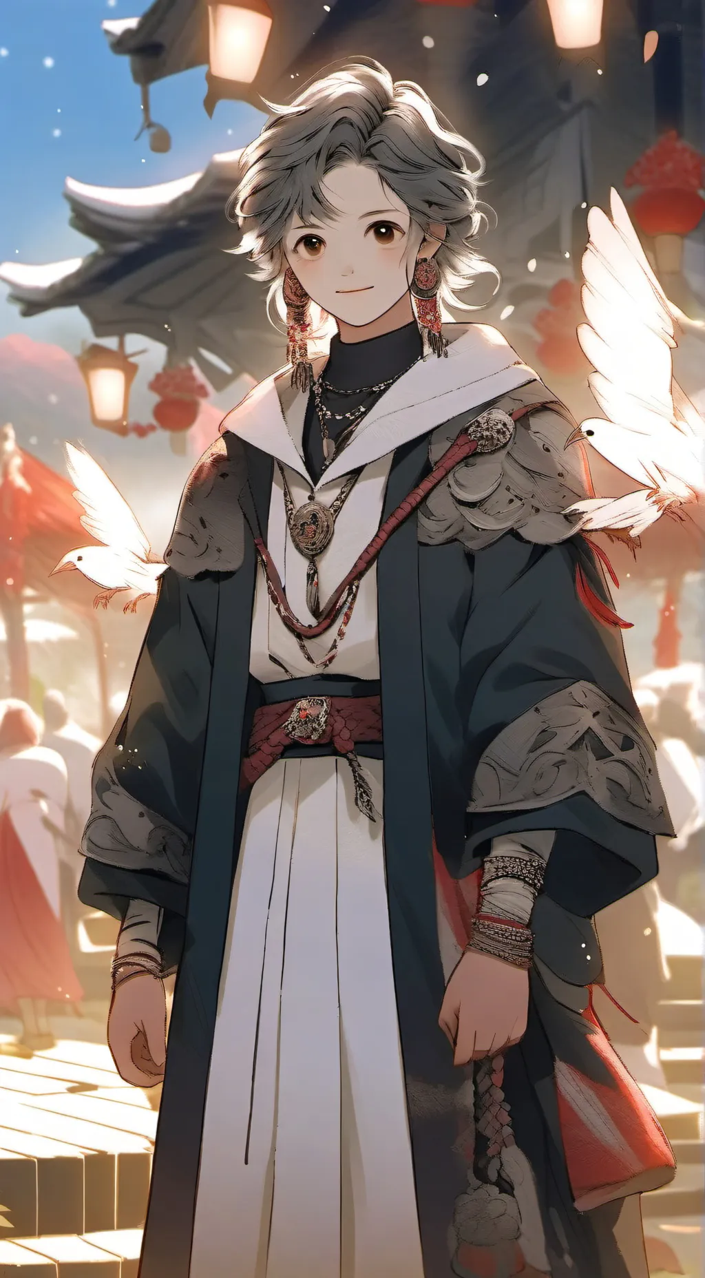 ai character: лукас background