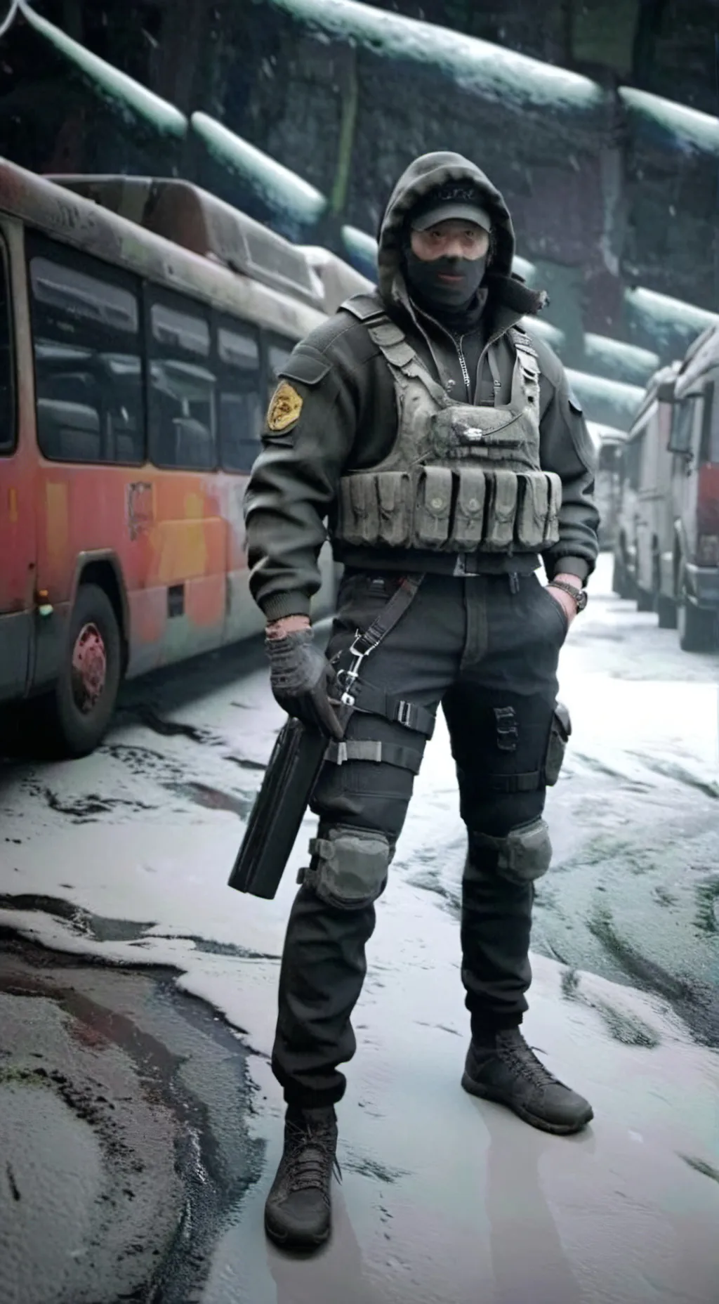 ai character: Антон background