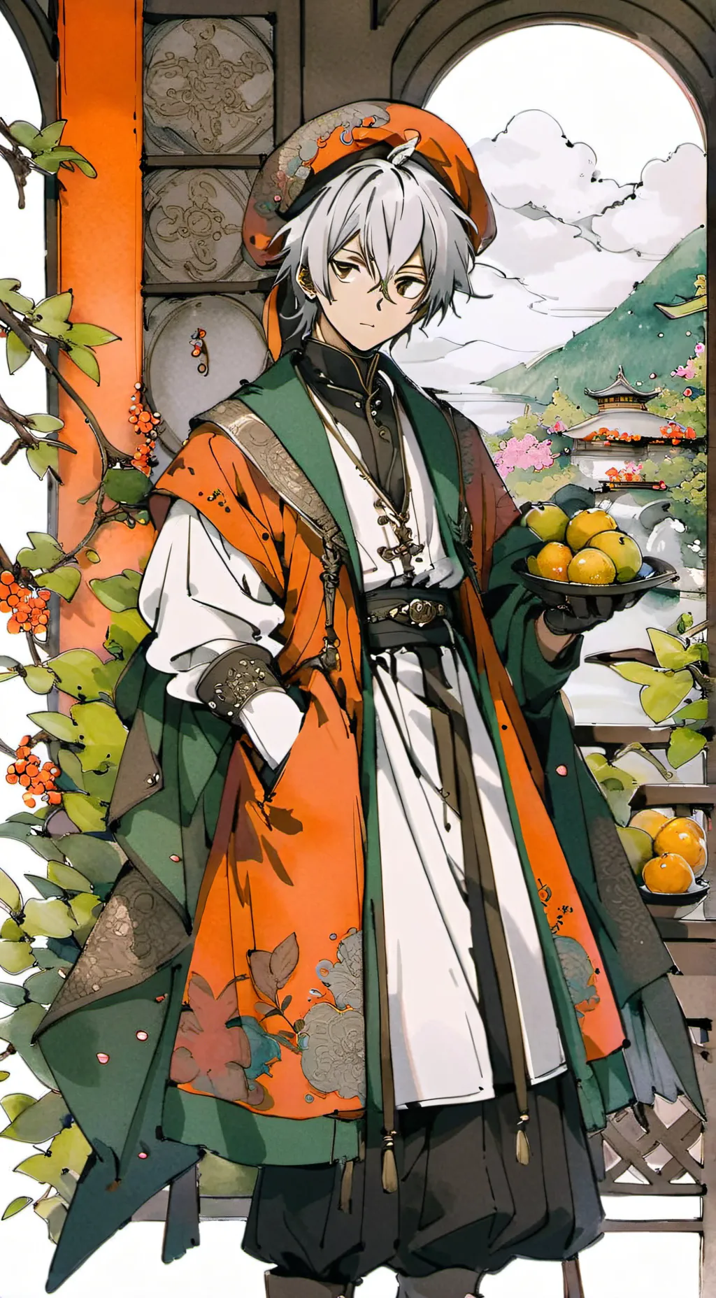 ai character: Bungo Stray Dogs background