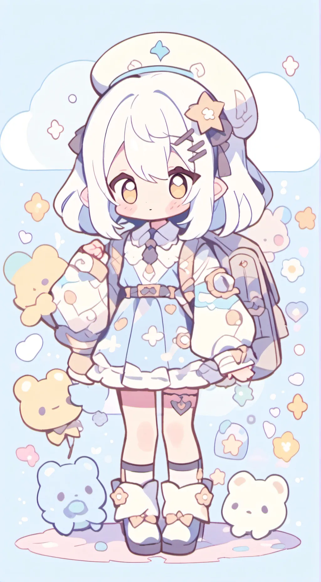 ai character: ti hija tonta background