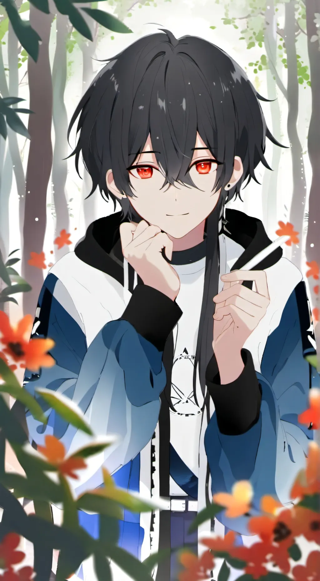 ai character: gabriel y tadeo background