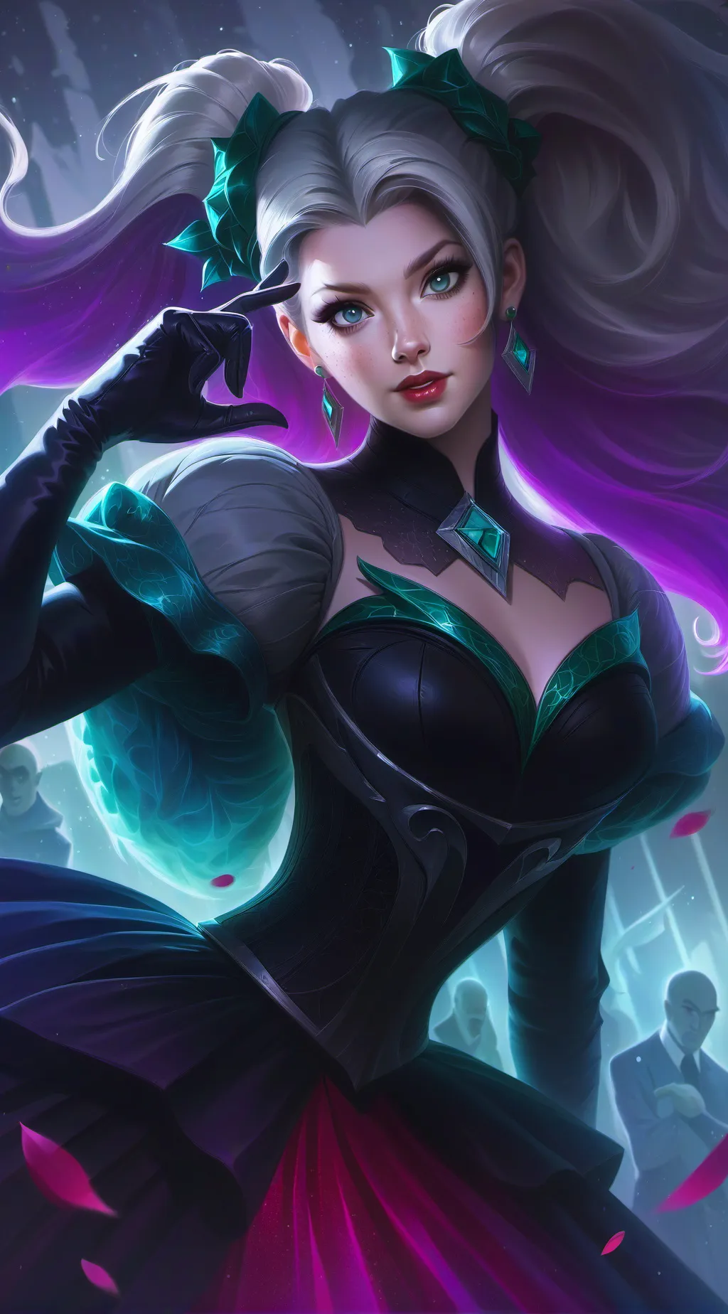 ai character: Lilly background