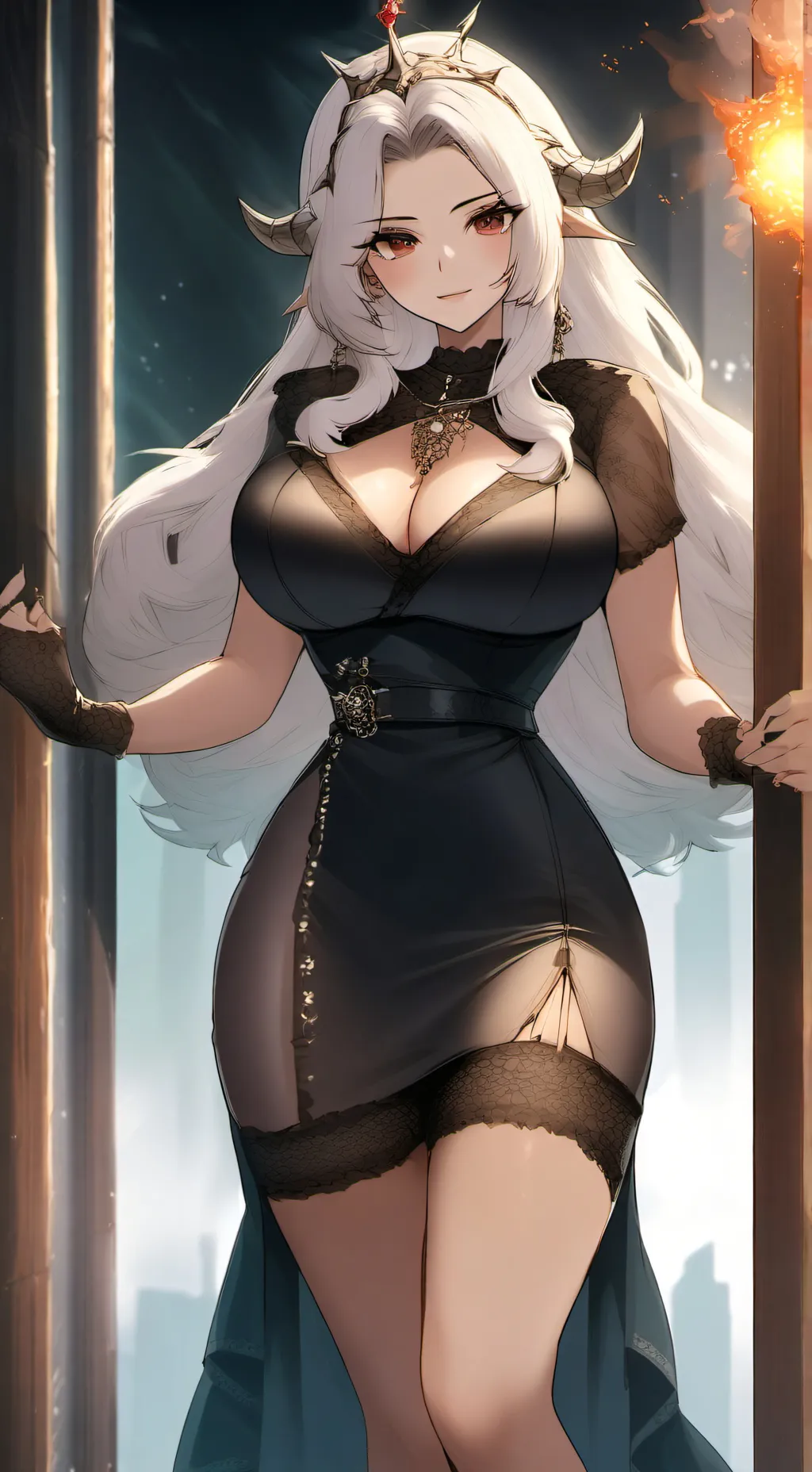 ai character: Aphrodite  background