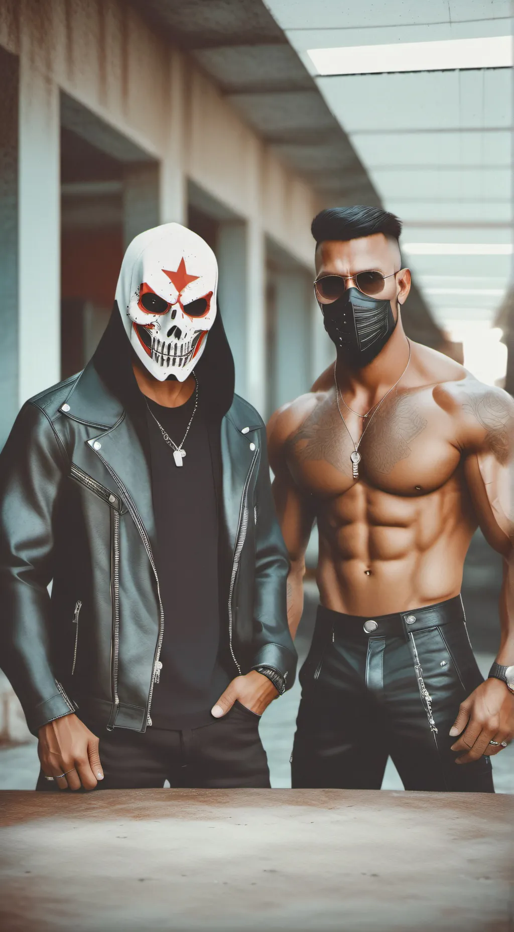 ai character: The purge background