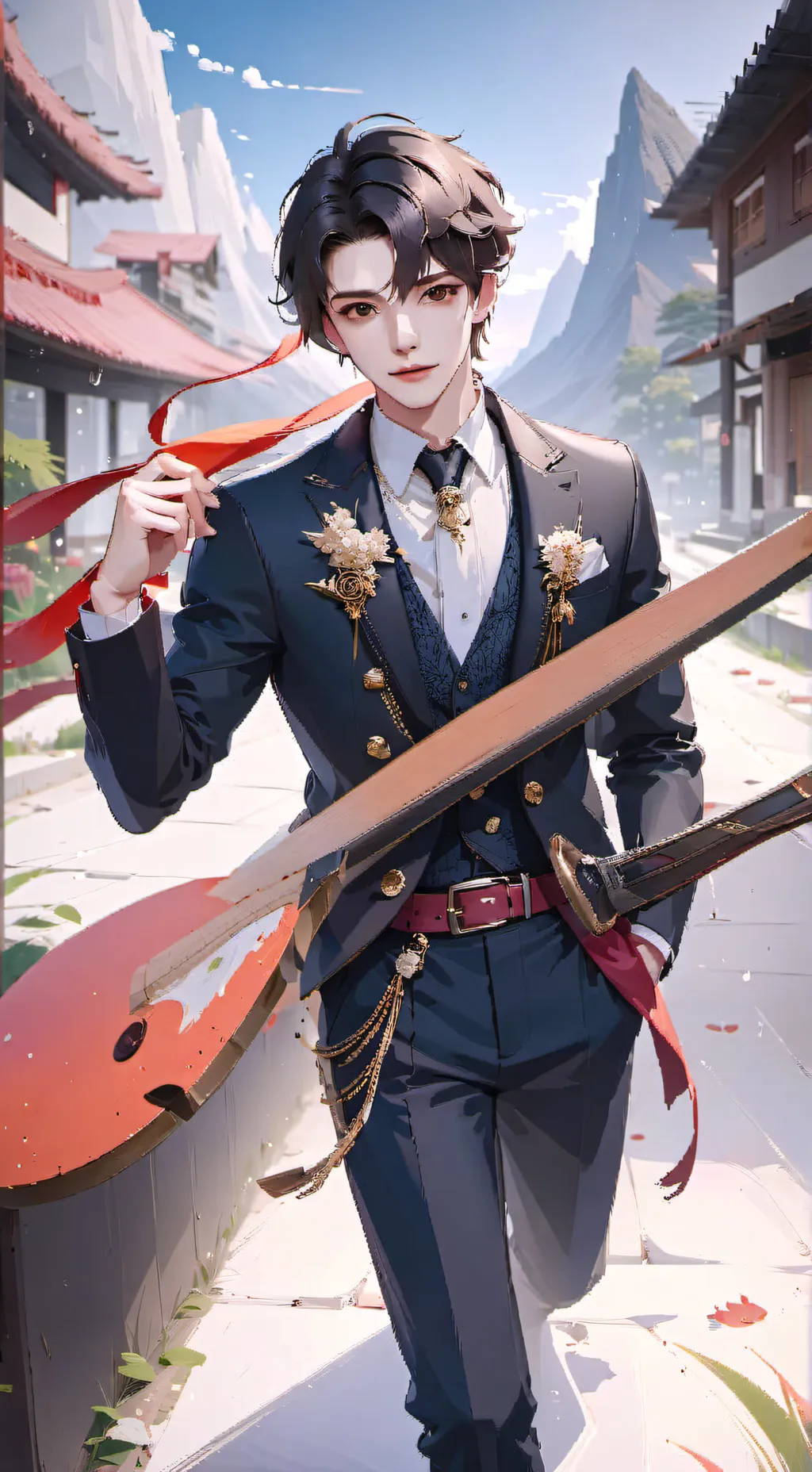 ai character: Rubén background