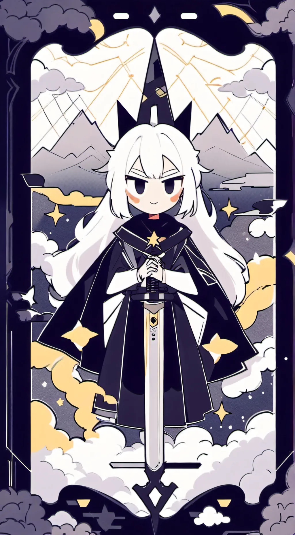 ai character: CIAN (doey fan) background