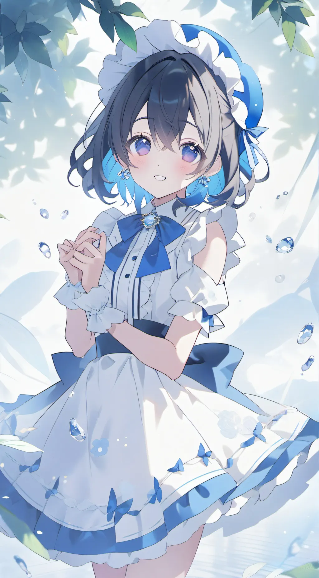 ai character: Olive background