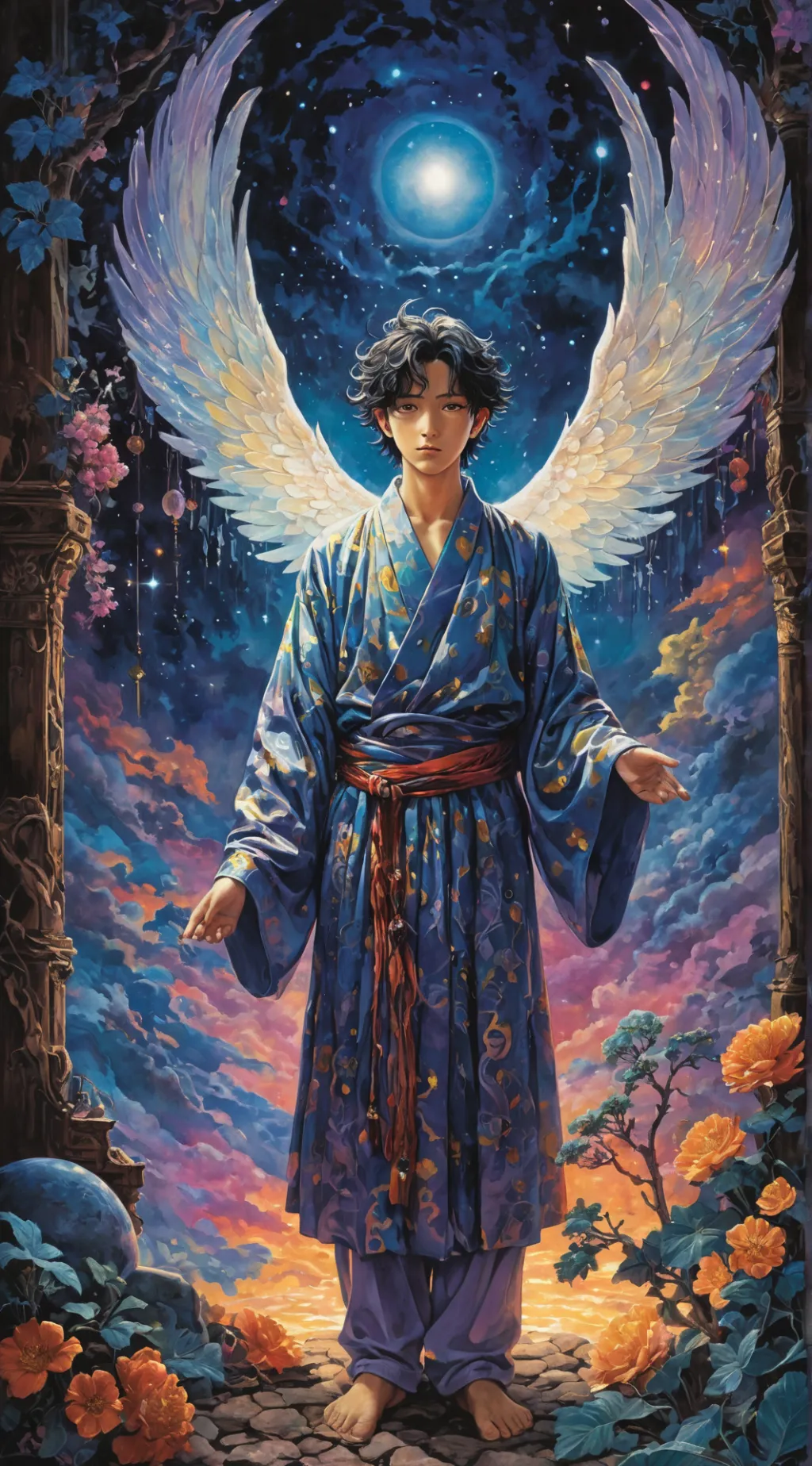 ai character: Вали background