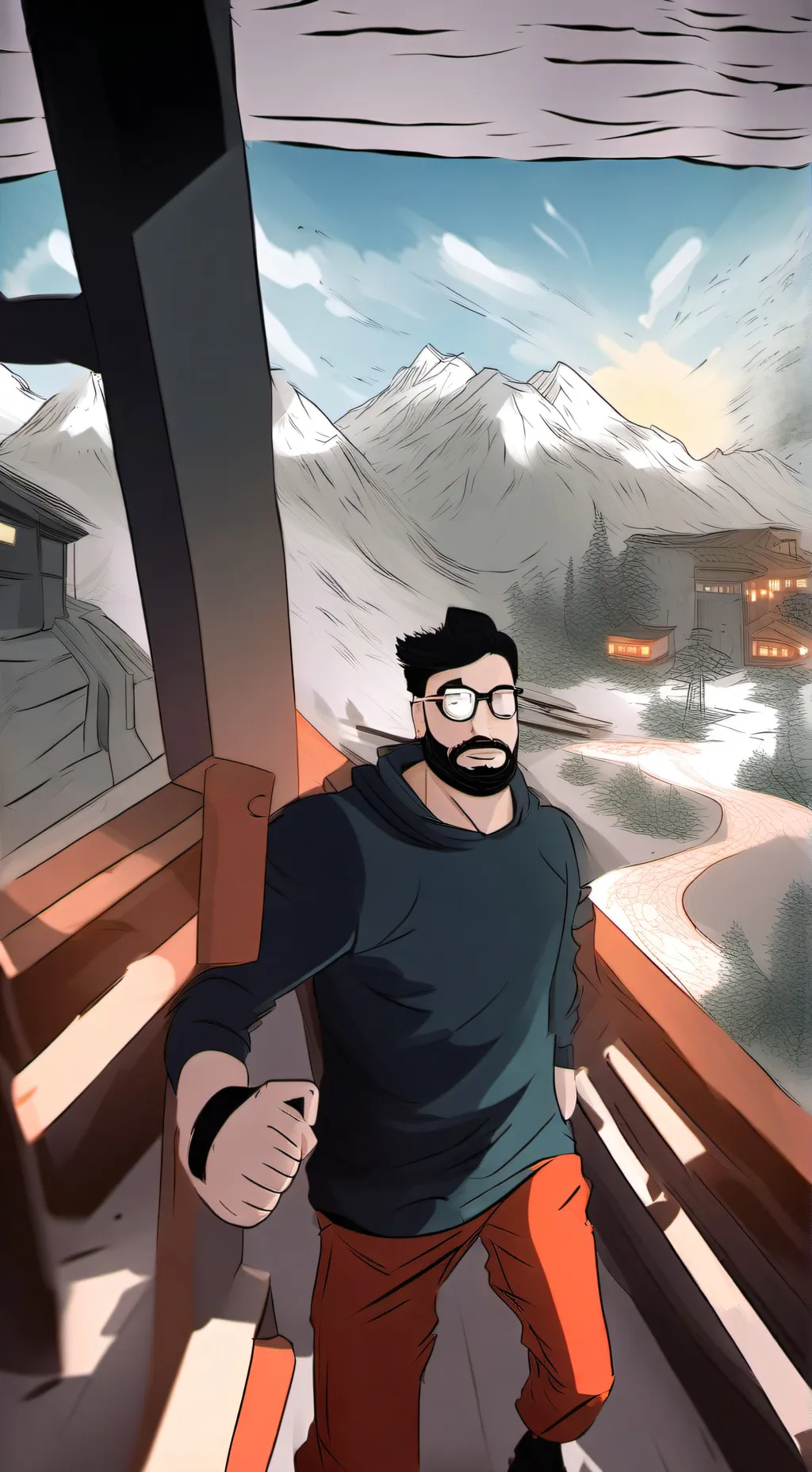 ai character: hh hallucination  background