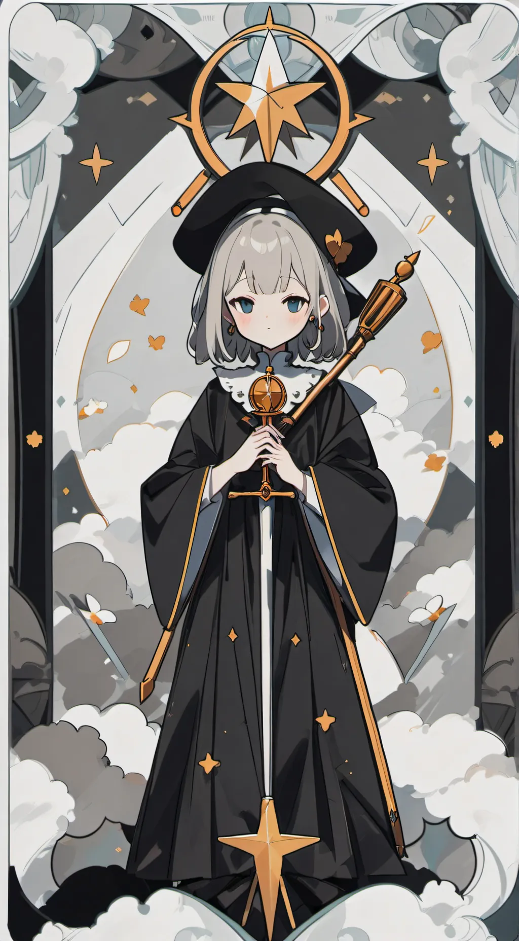 ai character: shadow garden background