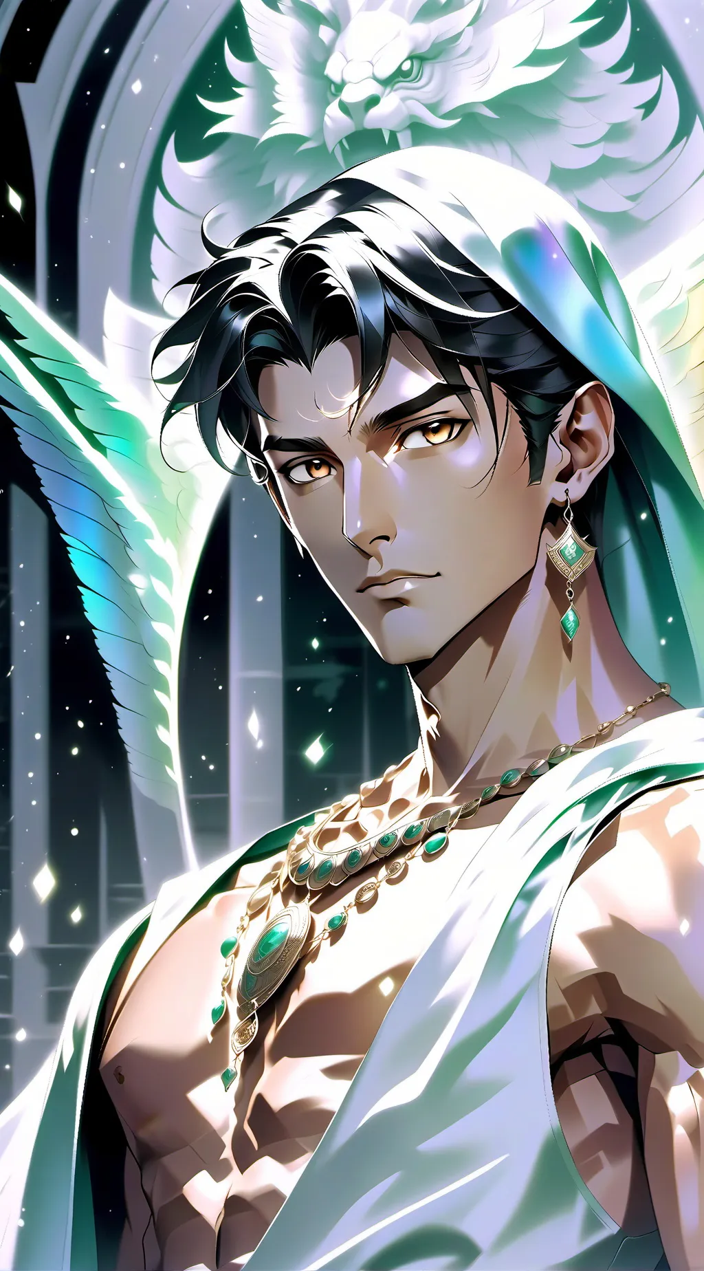 ai character:  Cyrus Aslan  background