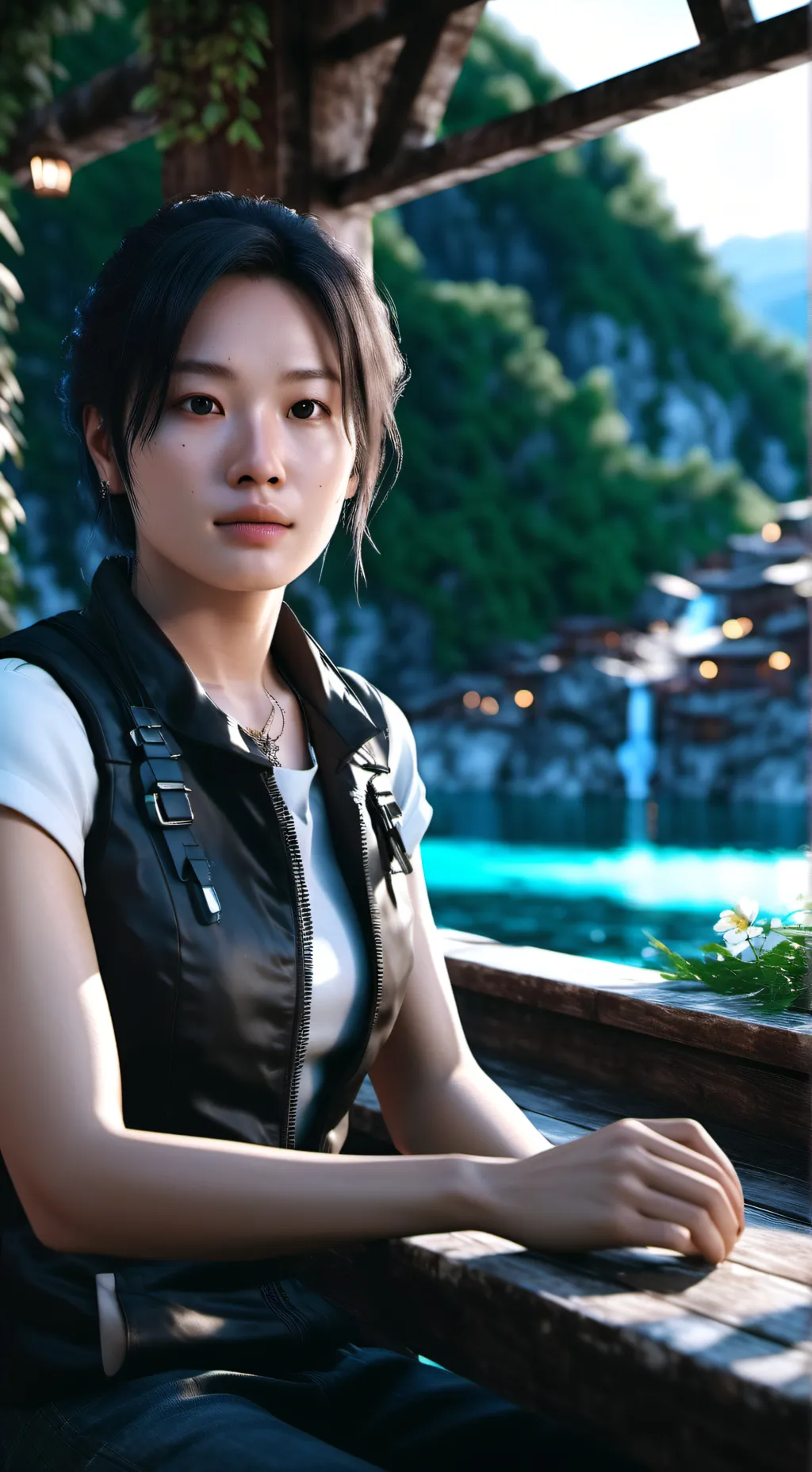 ai character: се ми background