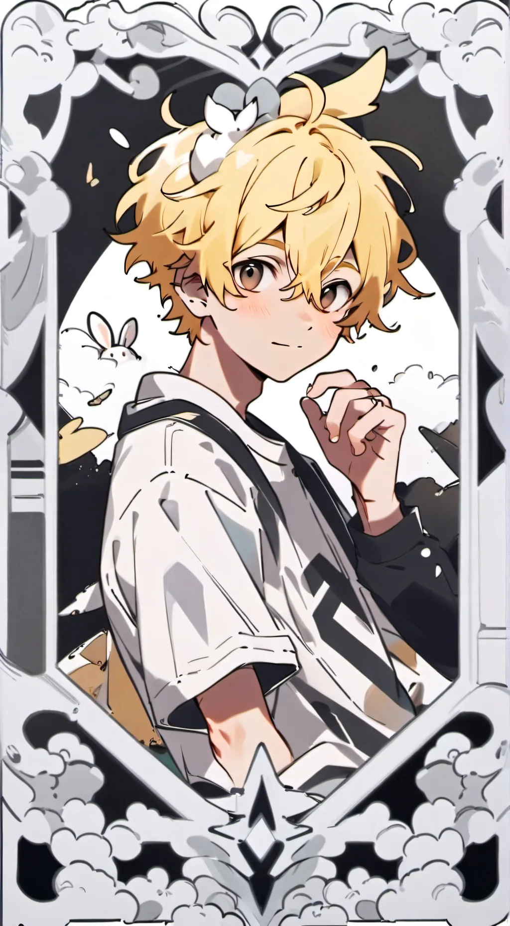 ai character: Allen  background