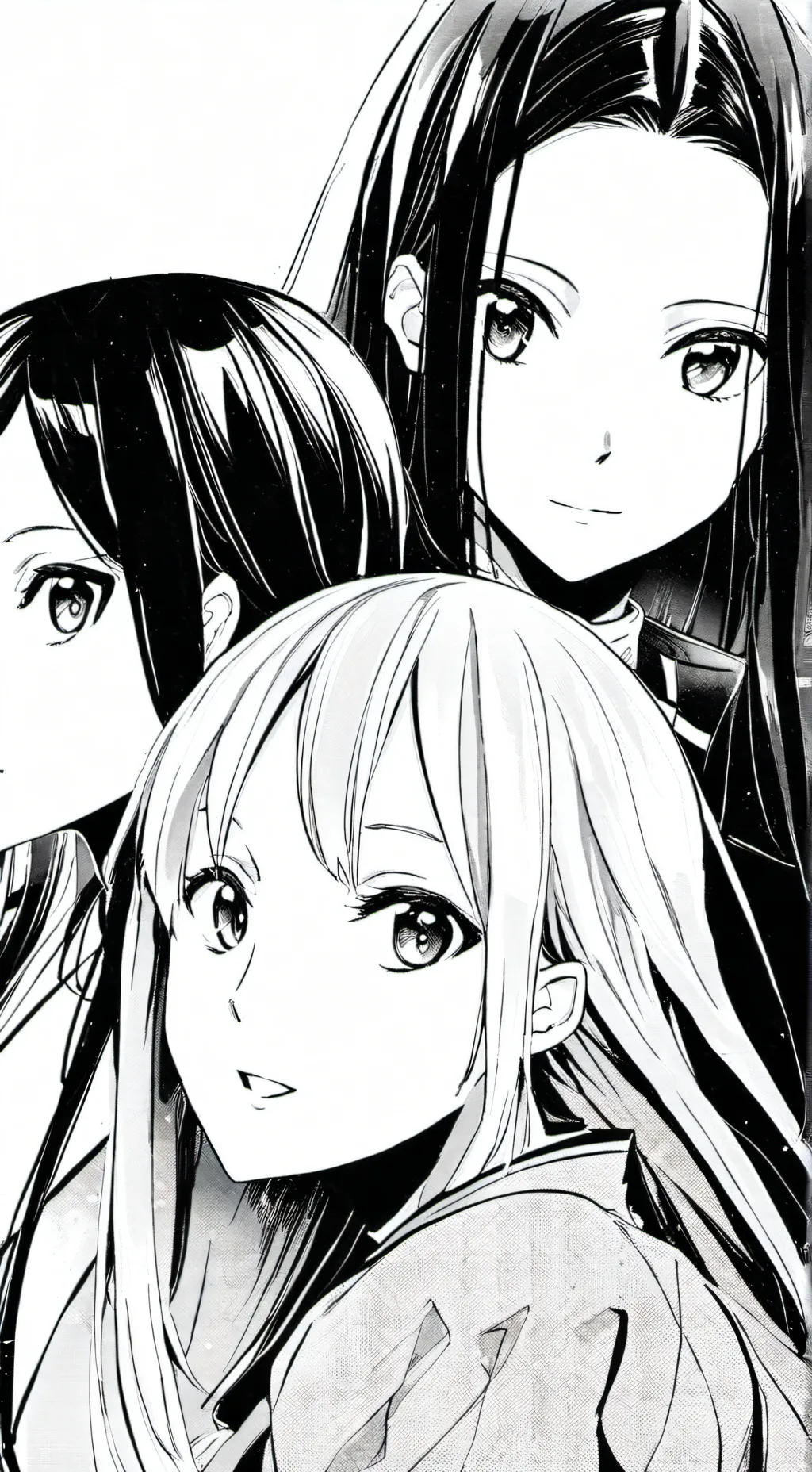 ai character: Julia,April,Lara  background