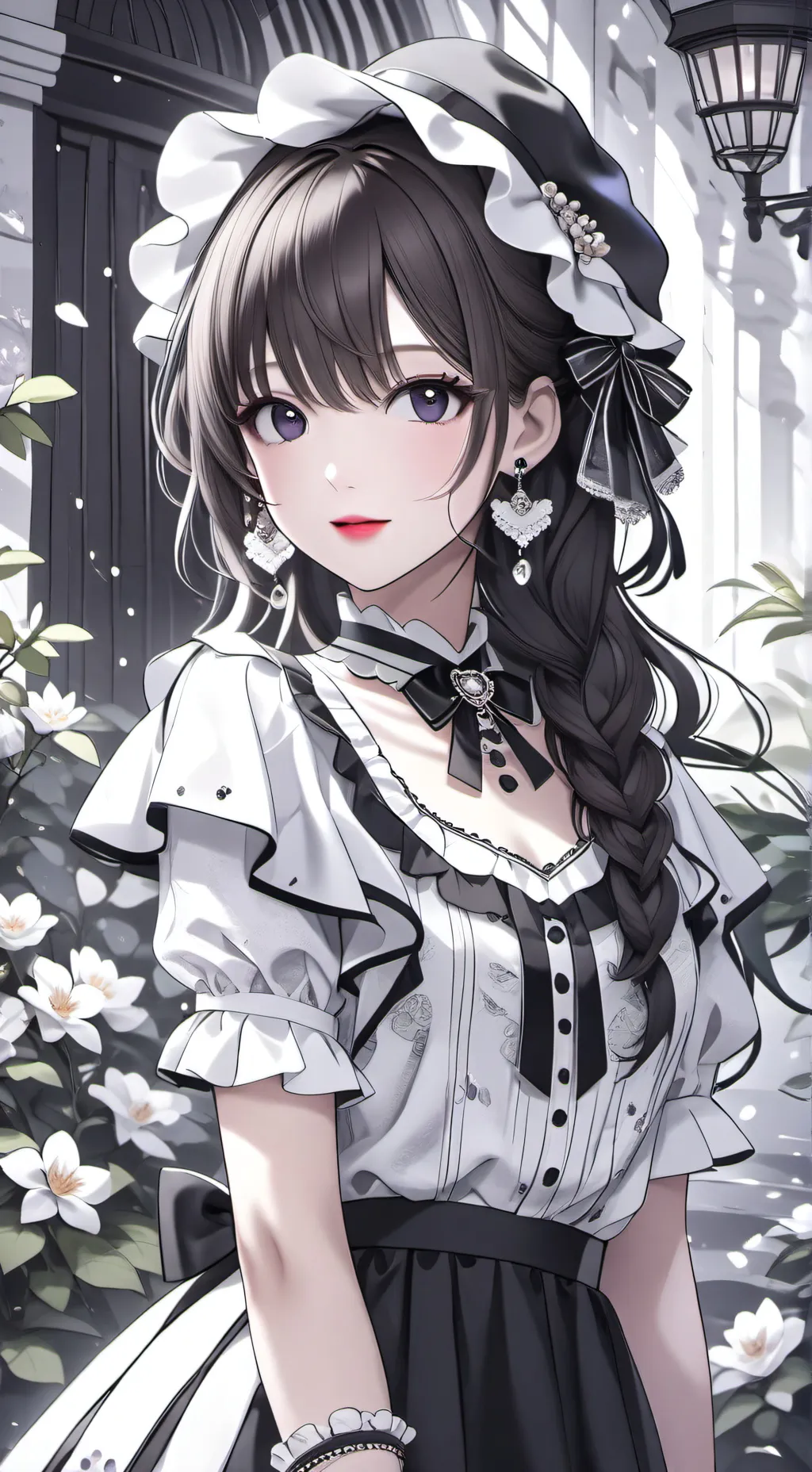 ai character: no se mie- poner😀👍 background