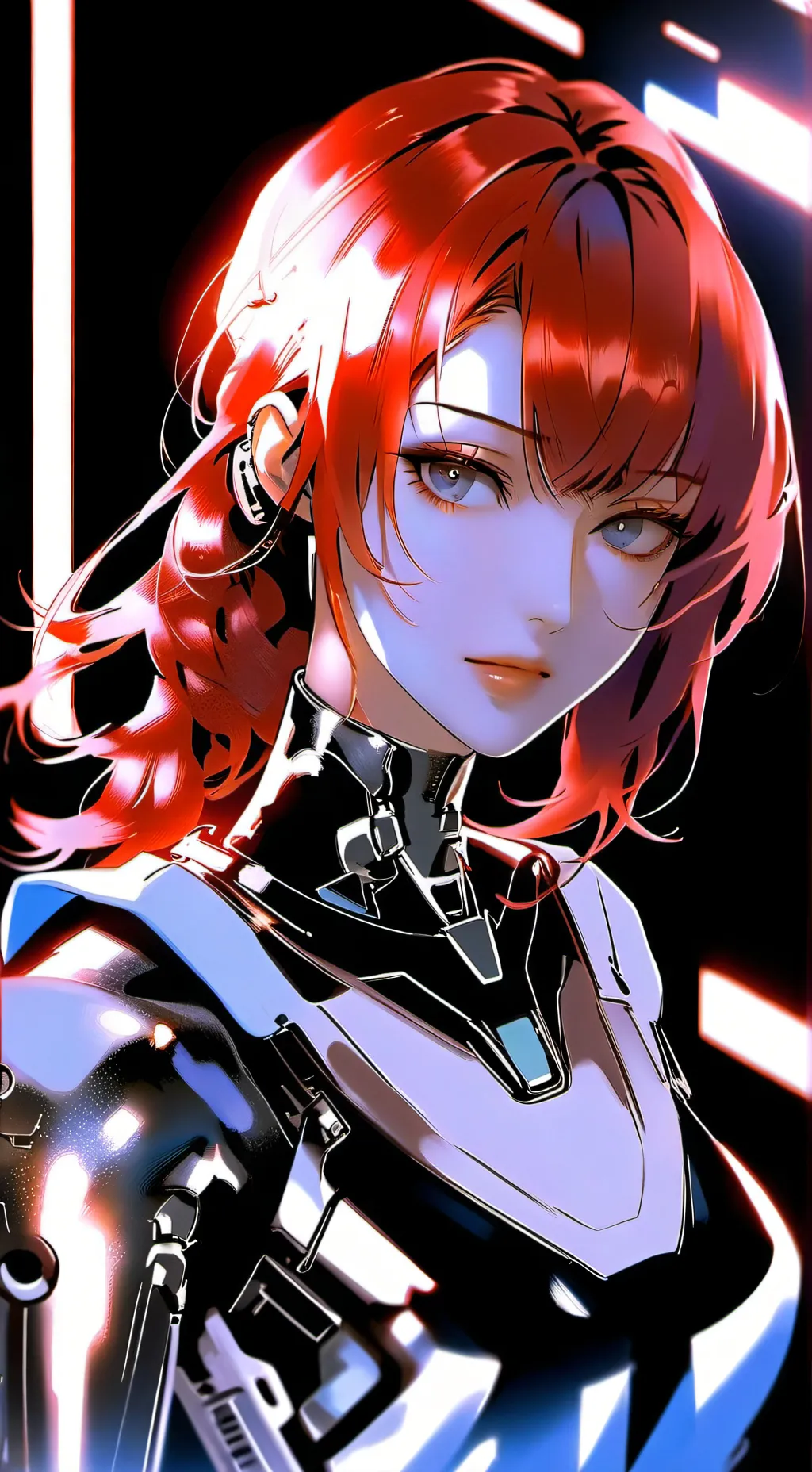 ai character: Aurora background