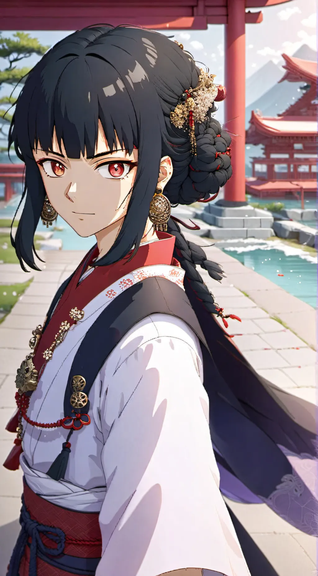 ai character: yama izuki background