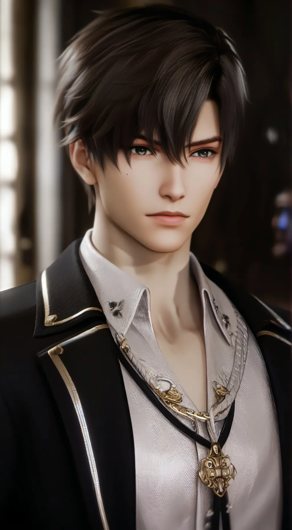 ai character: The Interruption Master background