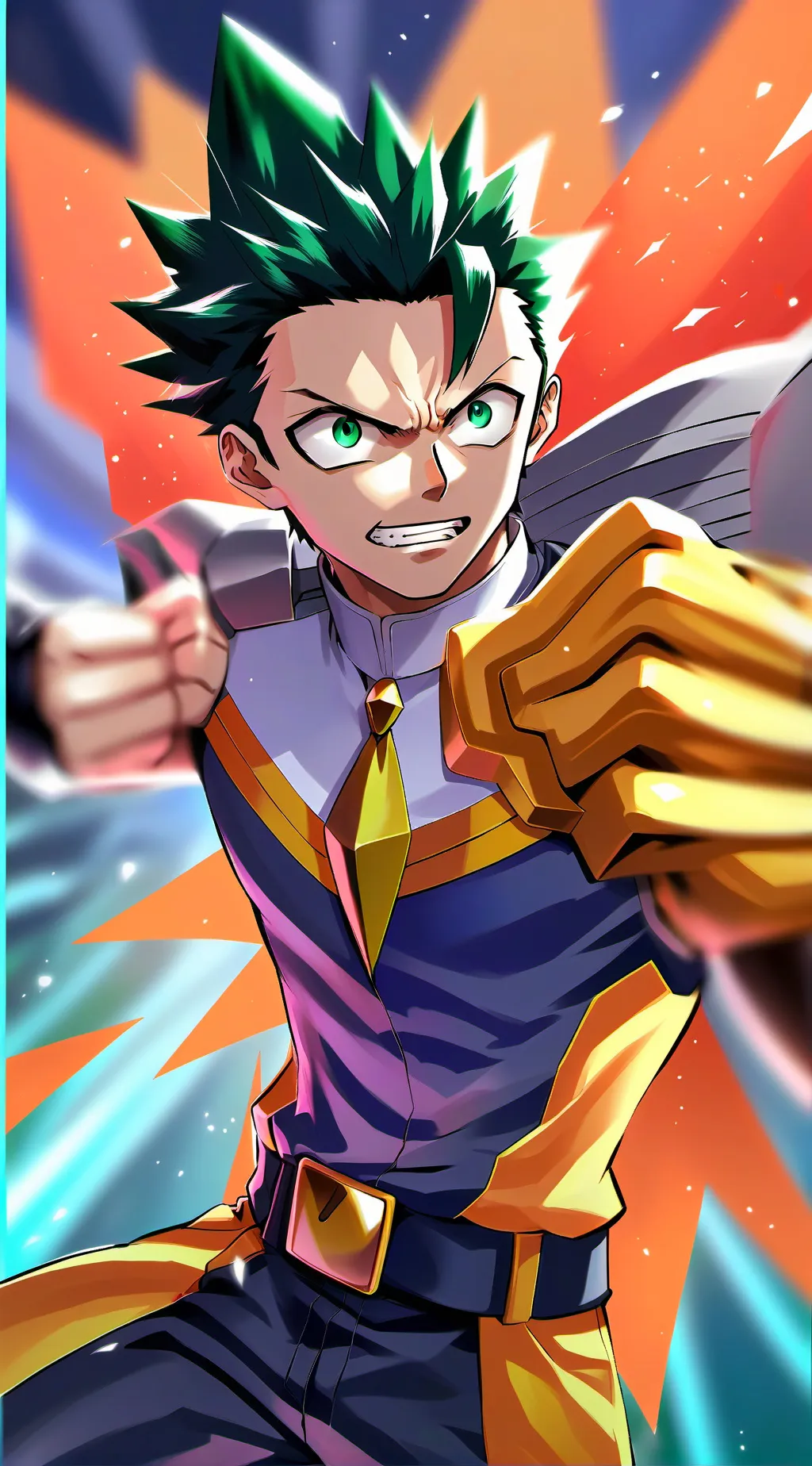 ai character: Midoriya Izuku background