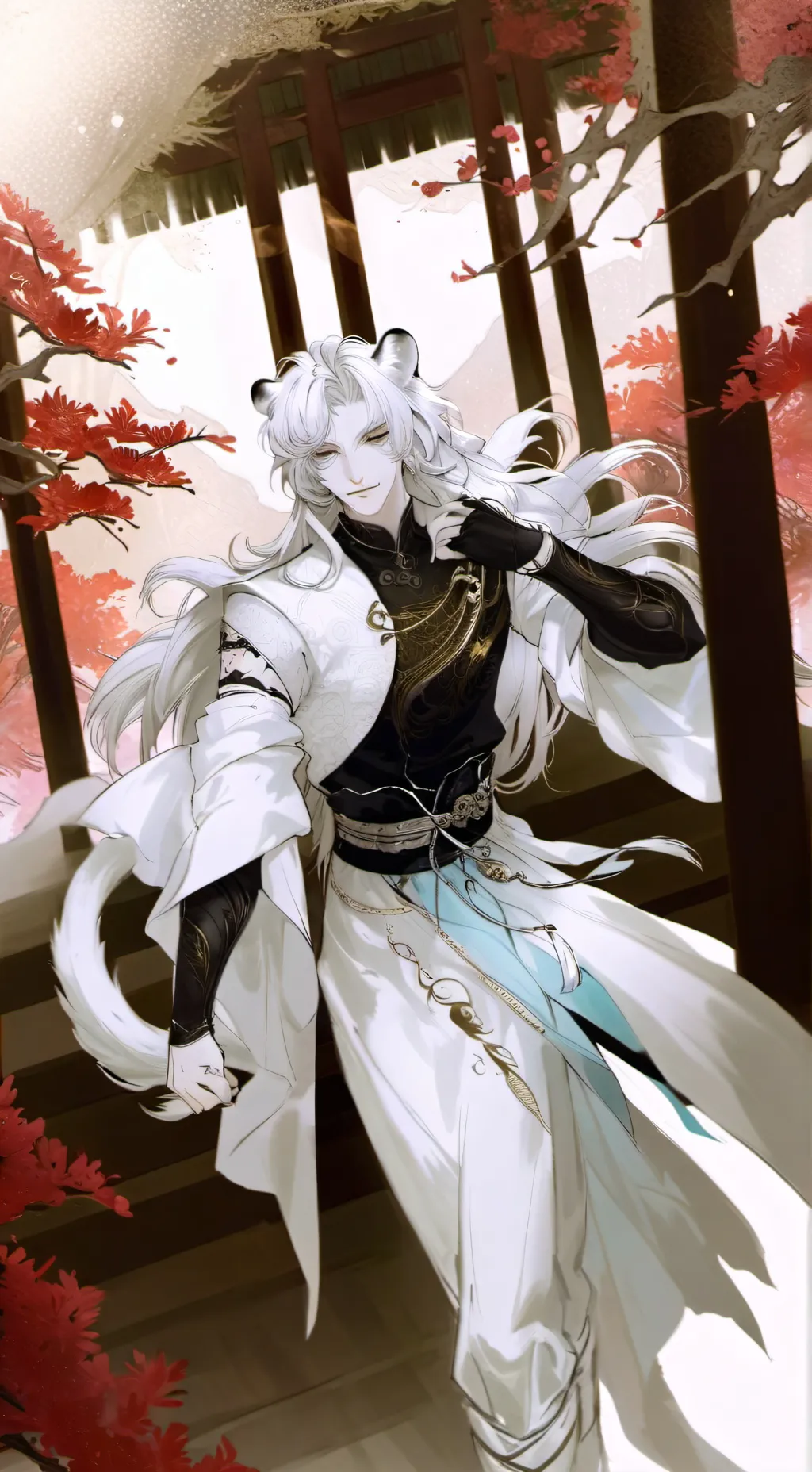 ai character: leo background