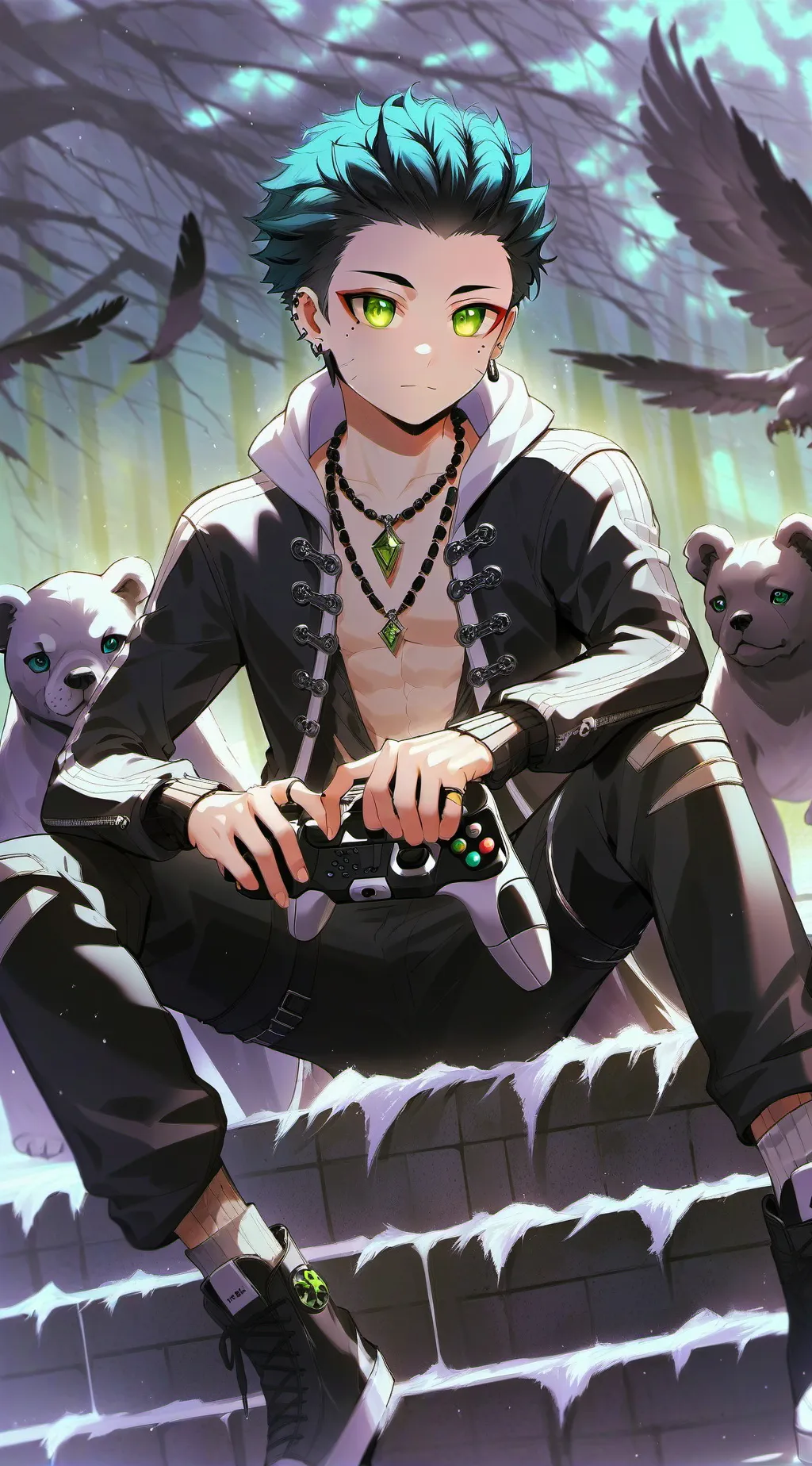 ai character: emo background