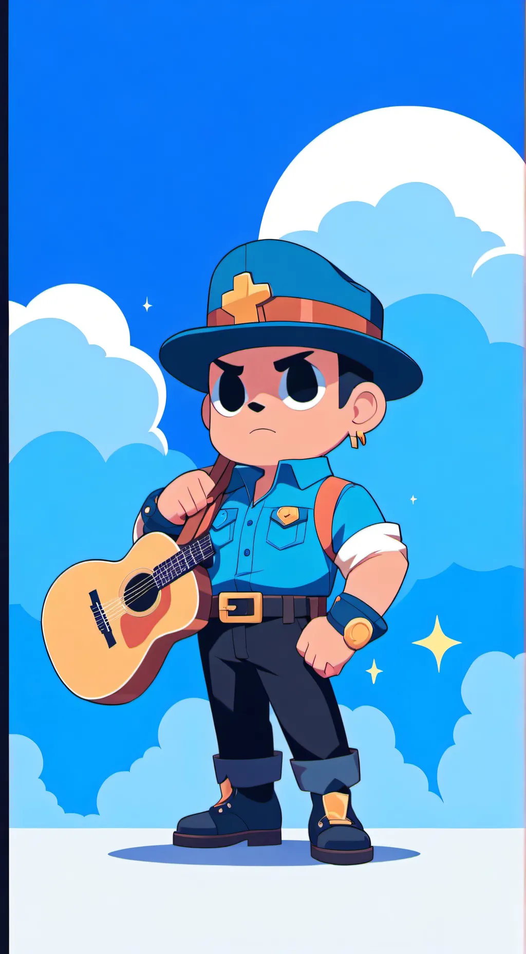 ai character: 🎀🎵melodie🎵🎀 background