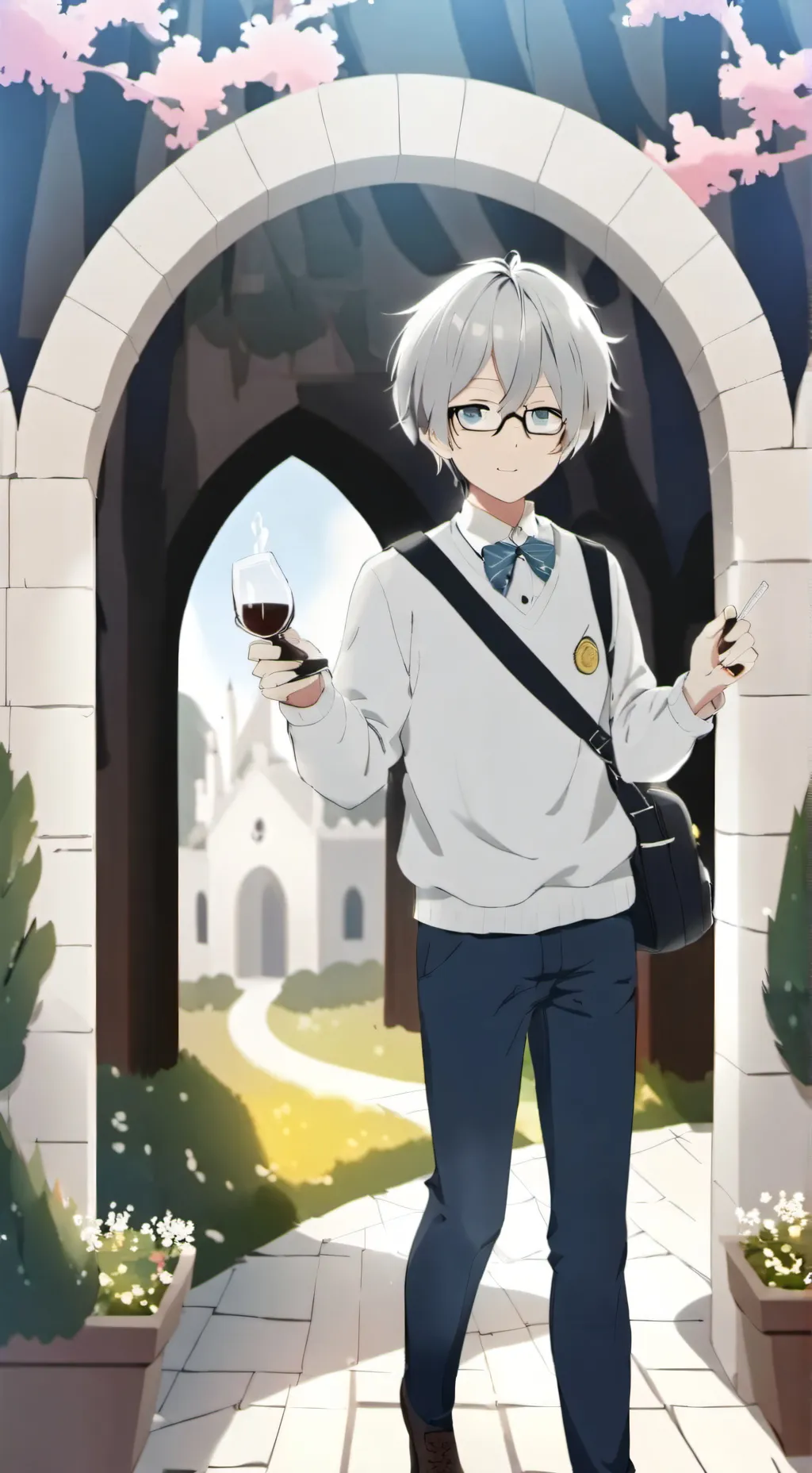 ai character: next gen entrance background