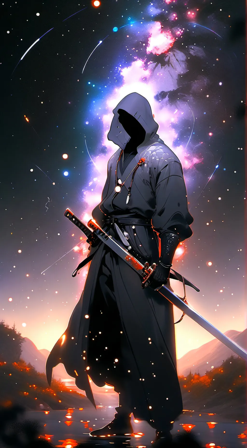 ai character: mascherato background