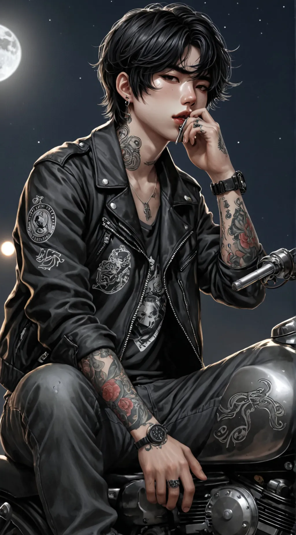 ai character: Ryder Ray background