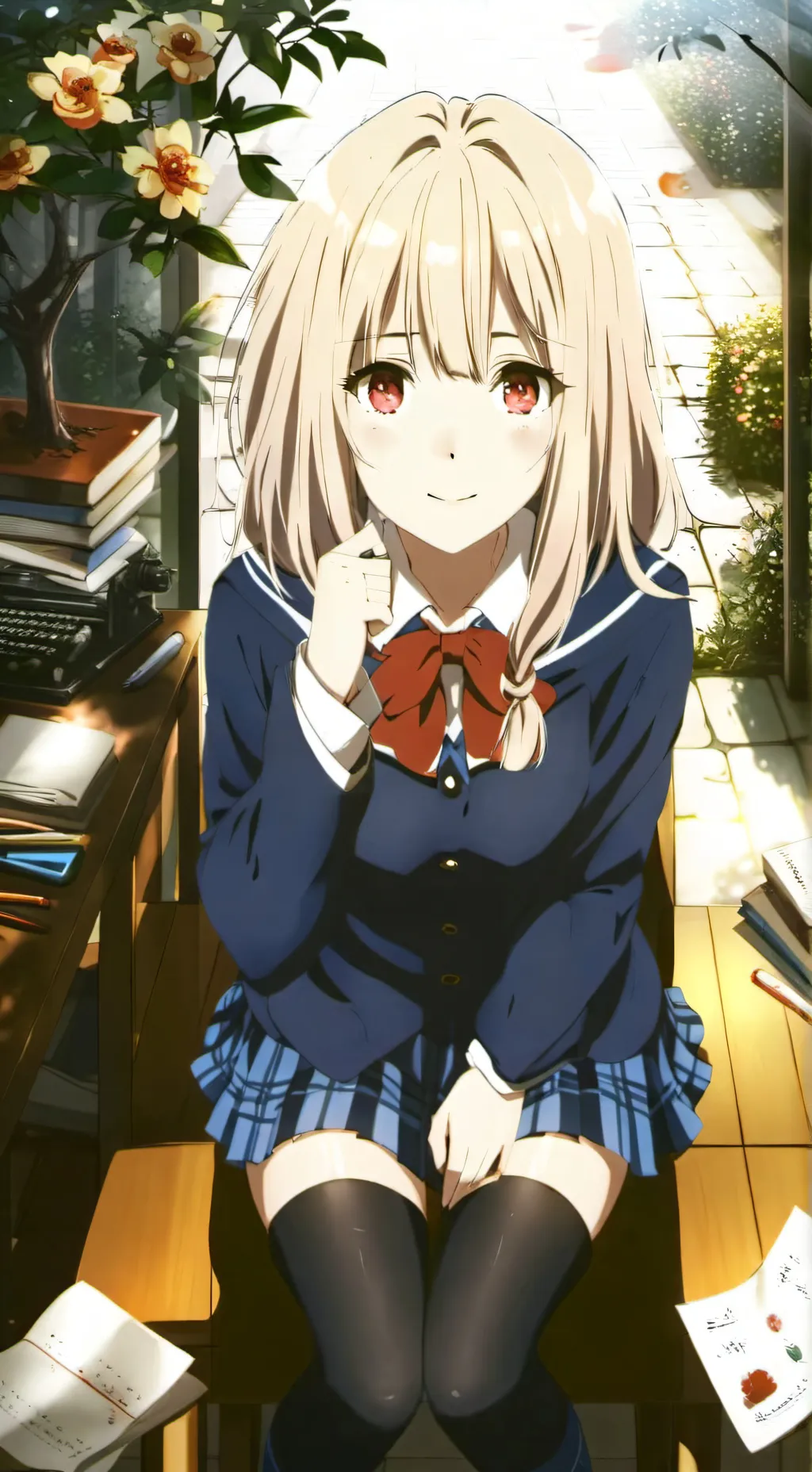 ai character: emma background