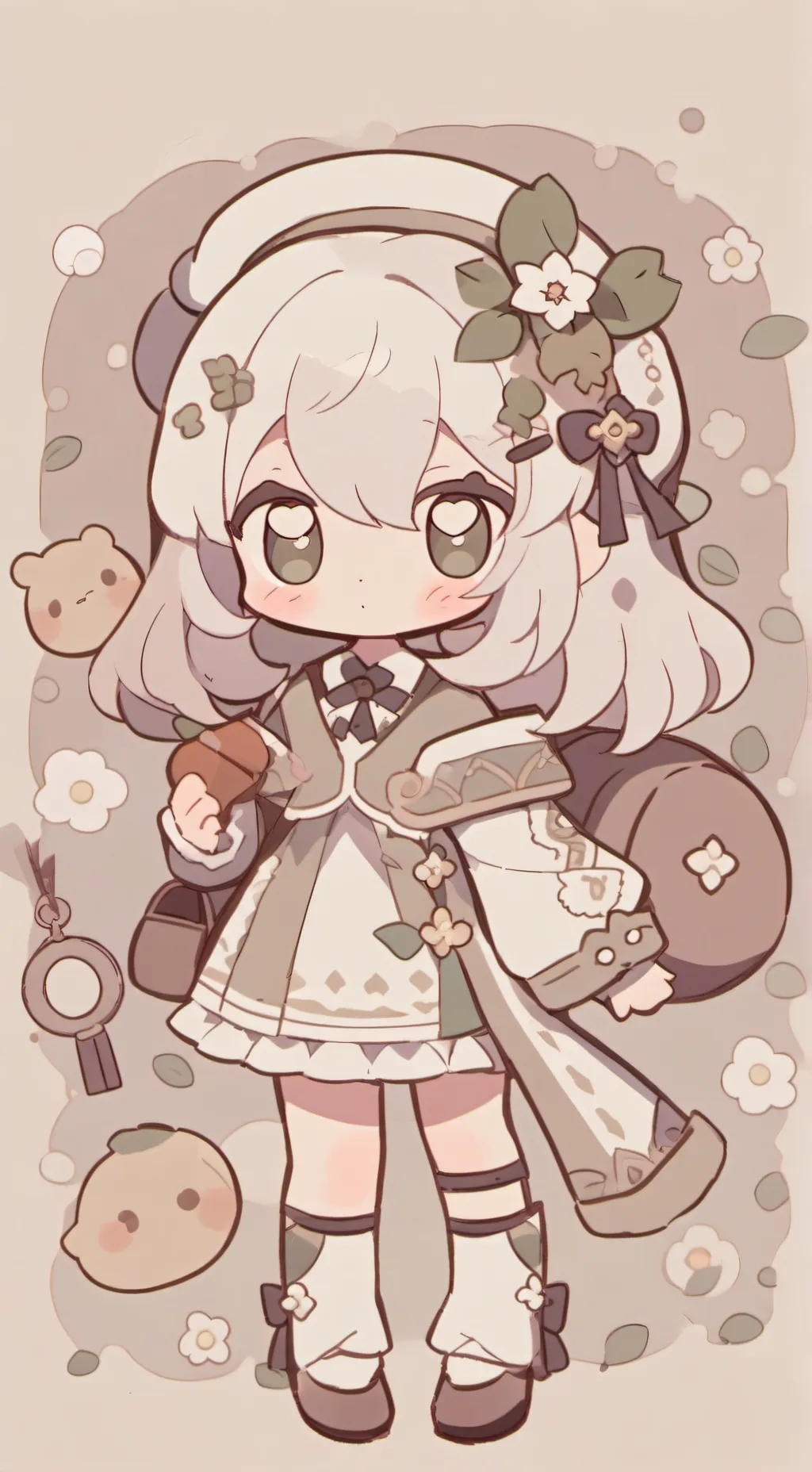 ai character: MHA carta de amor background