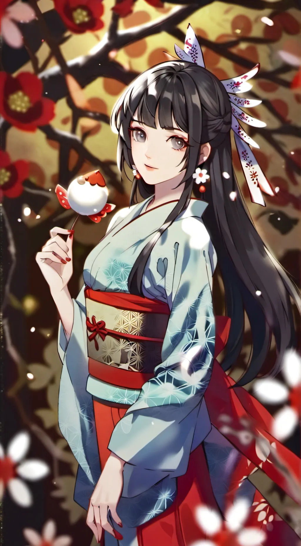 ai character: Kawaii~Channi background