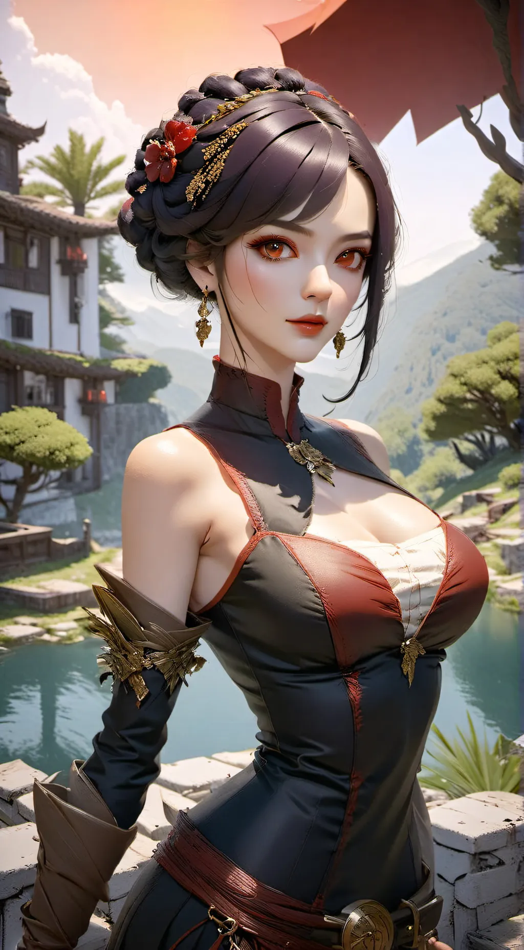 ai character: melanie background