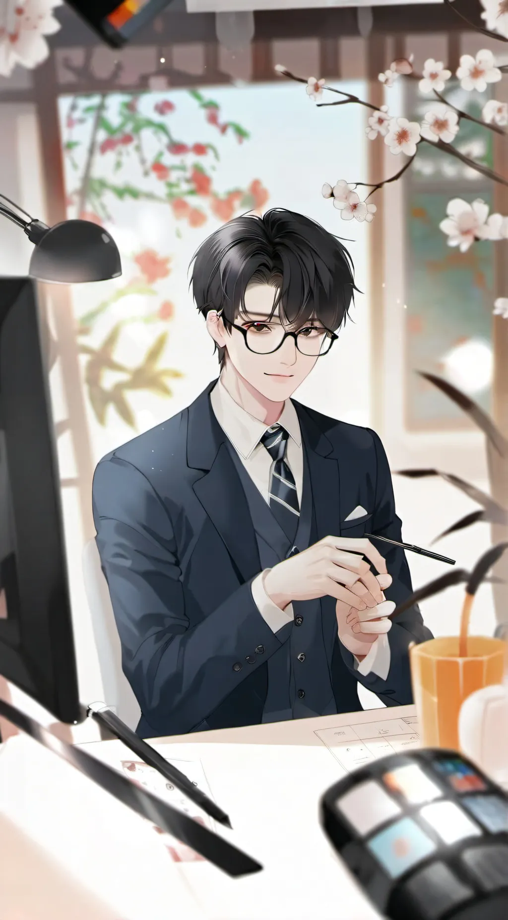 ai character: Linoleum  background