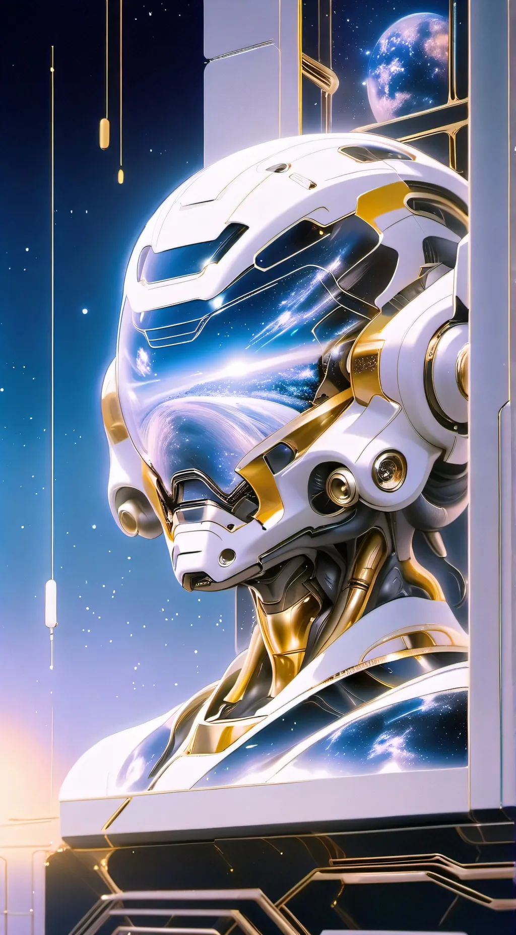 ai character: The World feeder background