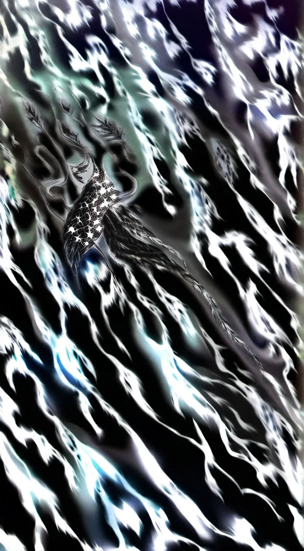 ai character: Black dahlia  background