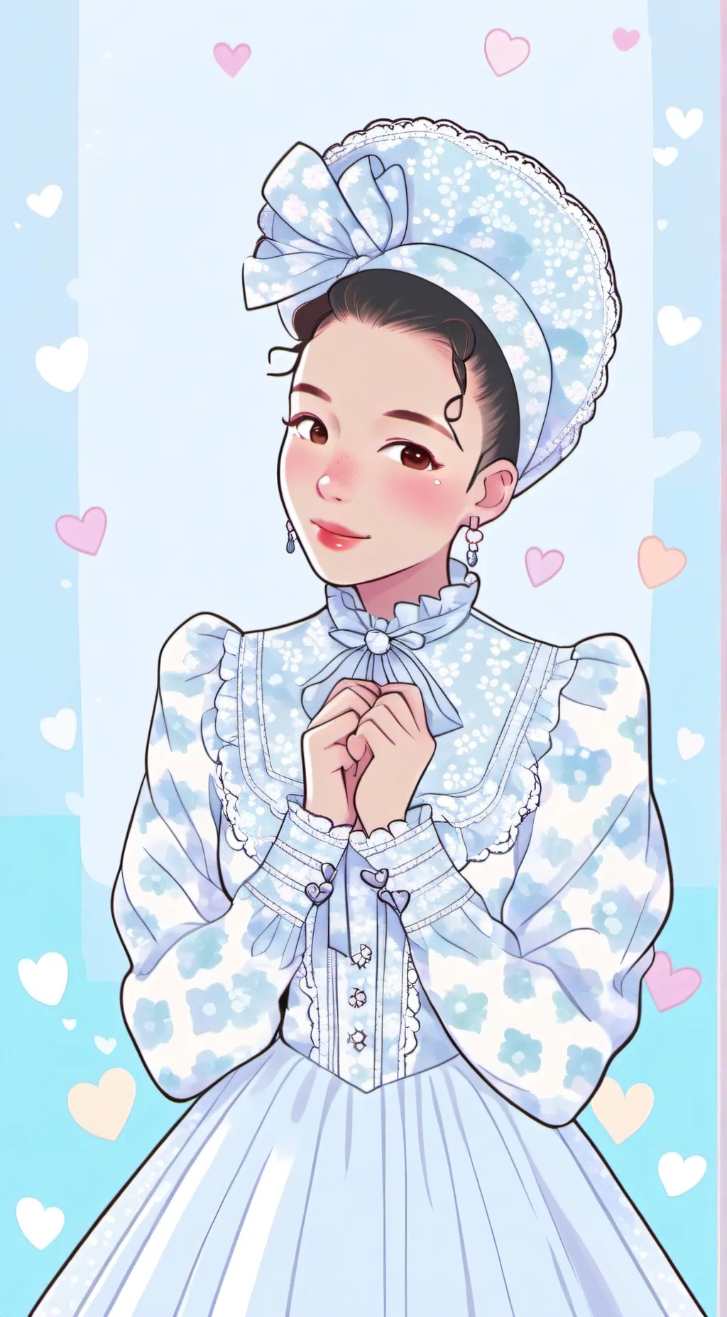 ai character: Lily  background