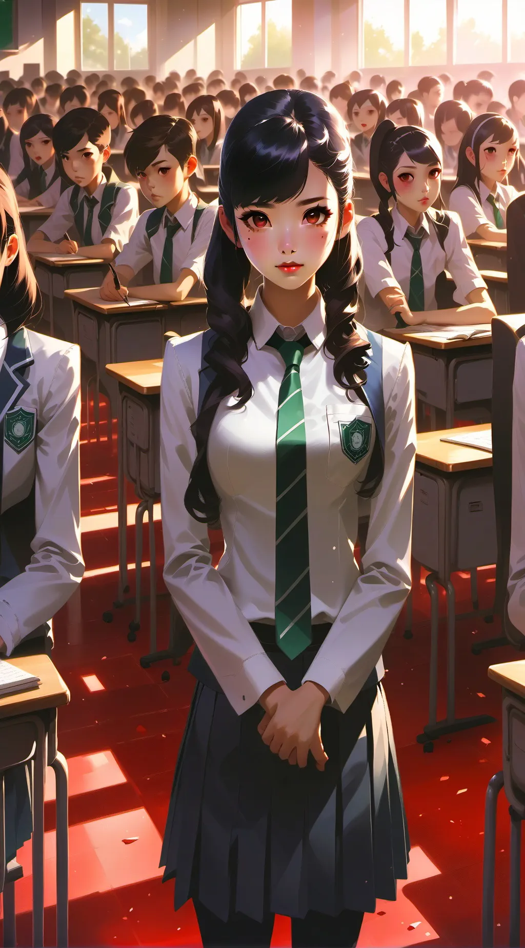 ai character: Yandere Simulator  background